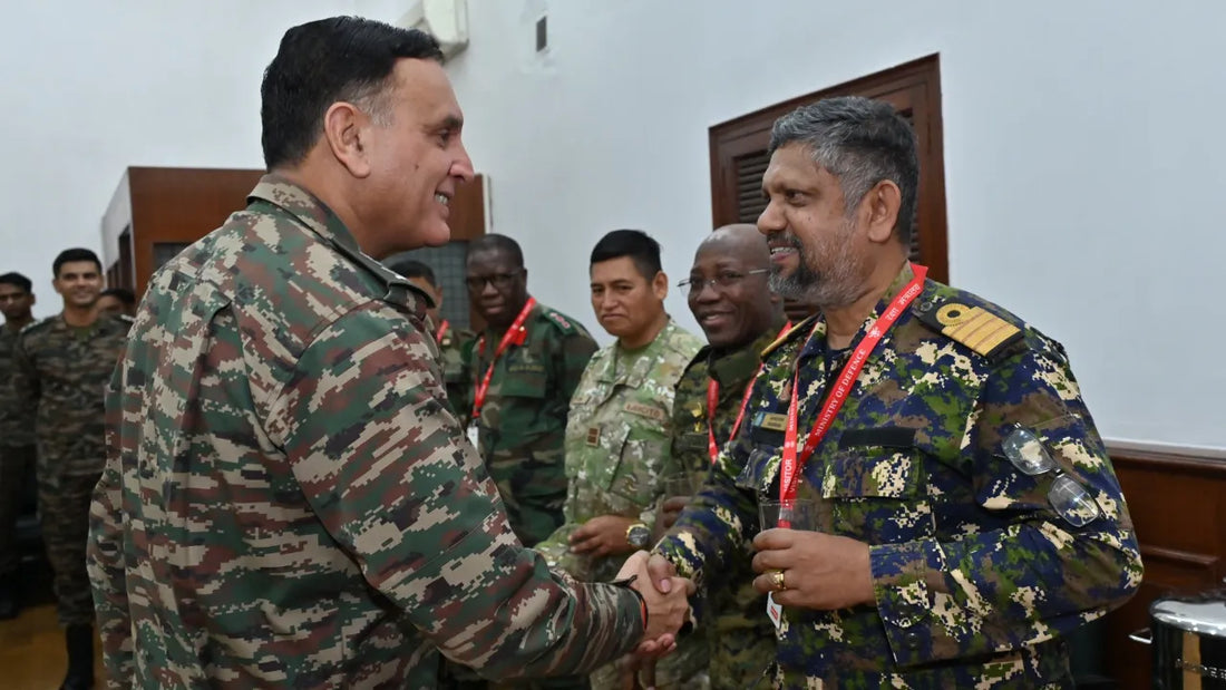 Lt Gen Dhiraj Seth Engages with HDOC-20 Officers on Multi-Domain Challenges and International Cooperation