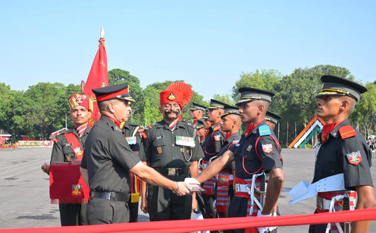 Major General Sachin Malik Reviews IMA Parade, Motivates Cadets to Uphold Military Values