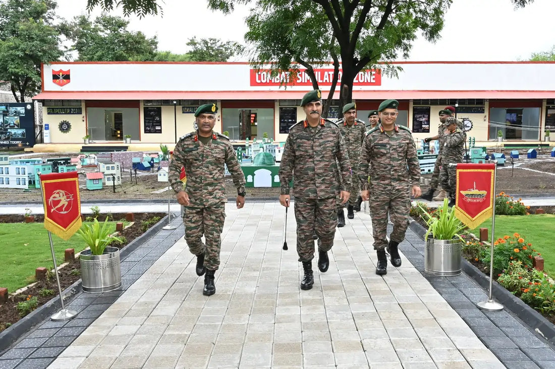 Lt Gen Rajesh Pushkar Evaluates Advanced Training Initiatives at Mechanised Infantry Centre & School