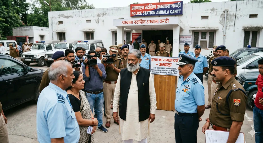 IAF Officer's Son's Death in Ambala Leads to Murder Investigation After Minister Anil Vij's Intervention