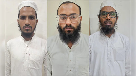 Gujarat ATS Apprehends Three Suspected ISIS Operatives Planning Attacks Across India