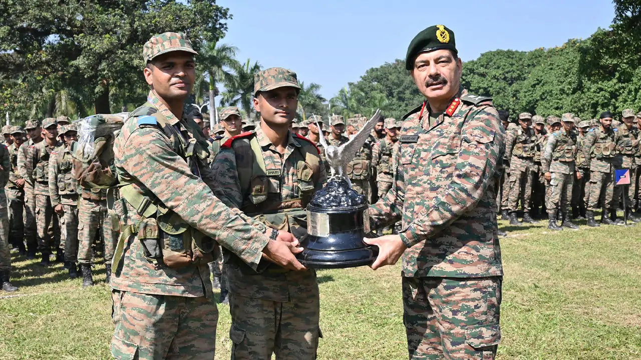 Indian Military Academy Hosts Successful Inter Company Obstacle ...