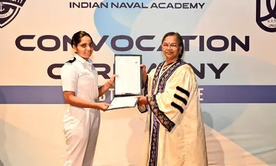 Indian Naval Academy Confers B.Tech Degrees to 84 Midshipmen in Convocation Ceremony