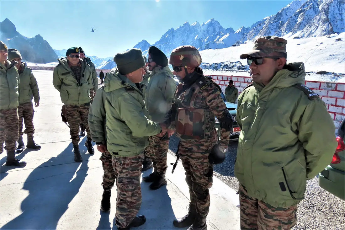 General Upendra Dwivedi Assesses Operational Readiness and Sustainability Initiatives in Kumaon Region During Diwali Visit