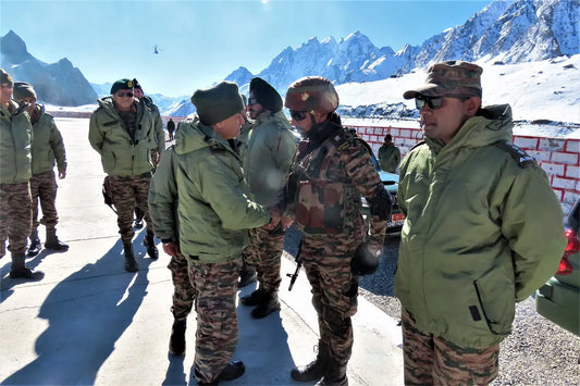 General Upendra Dwivedi Assesses Operational Readiness and Sustainability Initiatives in Kumaon Region During Diwali Visit