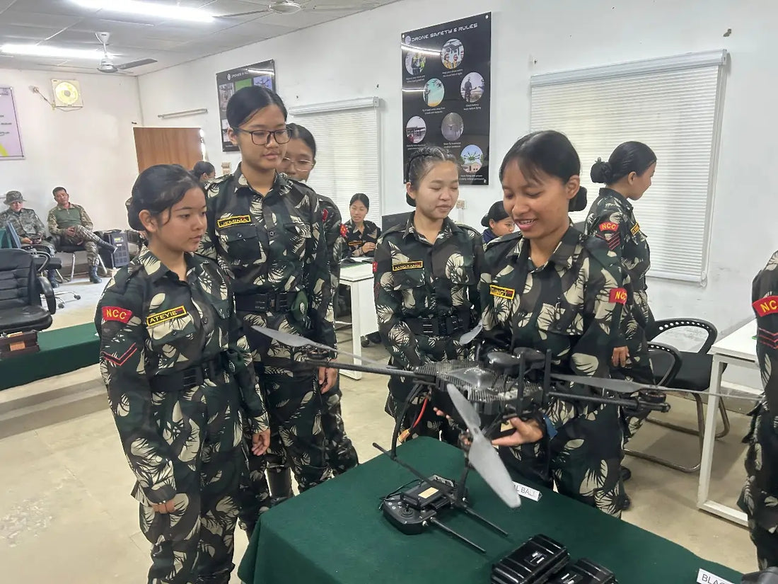 NCC Girls Camp Successfully Held at CIJWS Vairengte for Mizoram Cadets