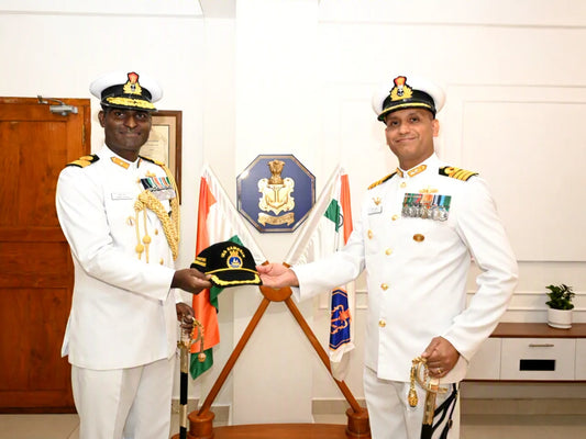 Captain JK Vasudeva Assumes Command of INS Zamorin at Ezhimala, Kerala