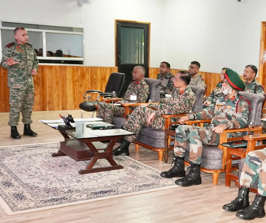 Lt Gen Girish Kalia Assesses Security and Operational Readiness of Assam Rifles in Nagaland