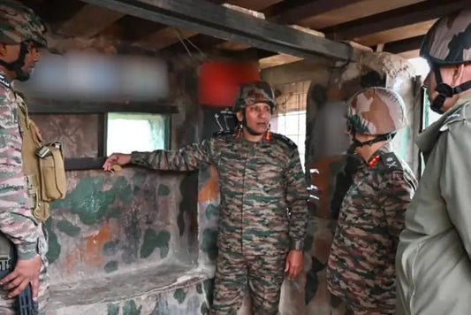 Lt Gen Pratik Sharma Reviews Security in Jhangar After Successful Operation Balliyan