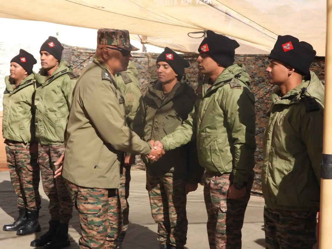 Lt Gen Pratik Sharma Reviews Northern Command Troops’ Operational Readiness in Ladakh