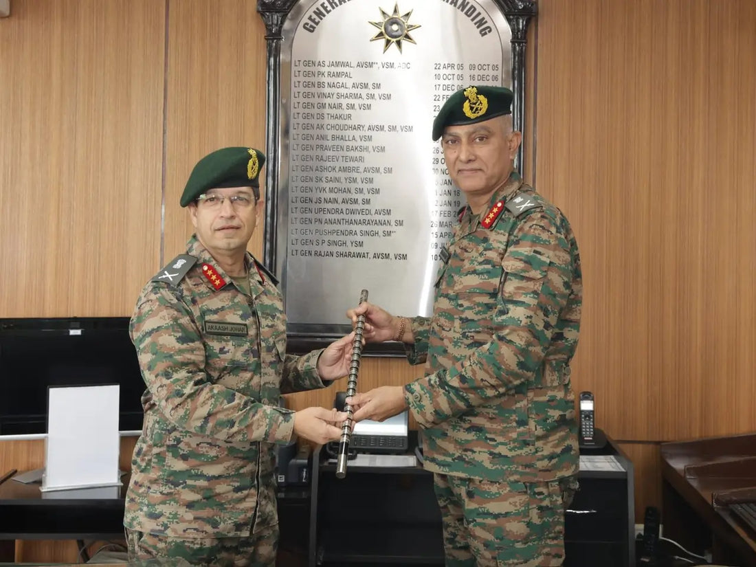 Lt Gen Akaash Johar Assumes Command of the Esteemed Rising Star Corps