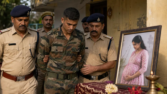 Indian Army Jawan Arrested in Washim for Allegedly Strangling Pregnant Wife, Faking Fall Death