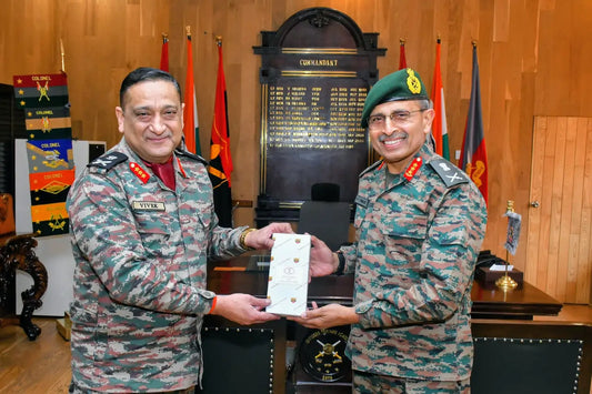 Lt Gen RC Tiwari Reviews Training Standards and Infrastructure at Officers Training Academy Gaya