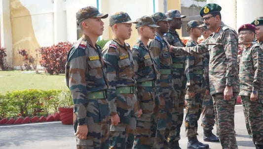 Lt Gen Devendra Sharma Reviews Training Initiatives and International Engagement at MCTE Cadets Wing