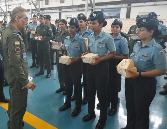 Air Marshal Tarun Chaudhry Reviews Operational Readiness at Air Force Station Gorakhpur