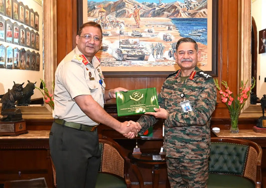 General Dwivedi Meets Bangladesh's Lt Gen Rahman to Enhance Defence Cooperation at UNTCC 2025