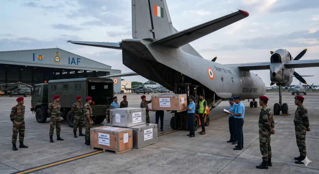 Indian Air Force May Transport NEET-UG Retest Papers to Ensure Examination  Security