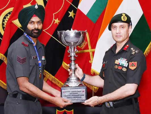 Havildar Jasbir Singh Named Top Student at Junior Leaders Academy Leadership Course in Bareilly