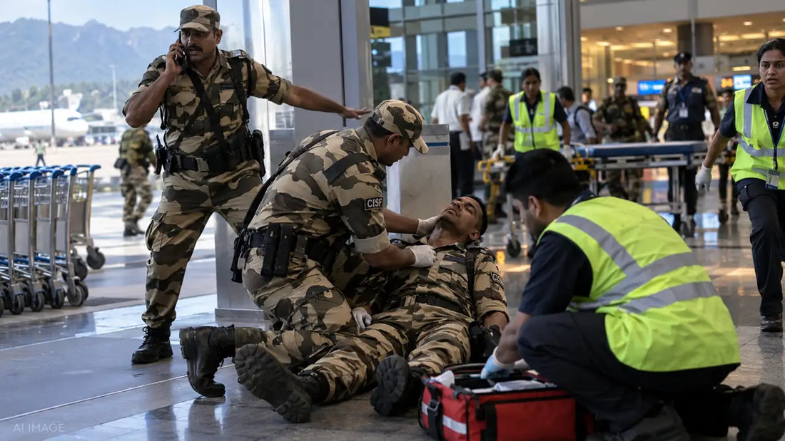 CISF Jawan Sunil Jasrotia Allegedly Shoots Himself at Jammu Airport, Critical