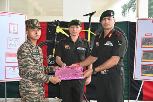 Sabse Aage Brigade Conducts Mountain Trekking and Biking Course at Birpur Cantonment