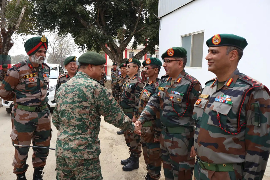 Lt Gen Vikas Lakhera Reviews Operations at IGAR North, Inaugurates Kohima Sports Complex