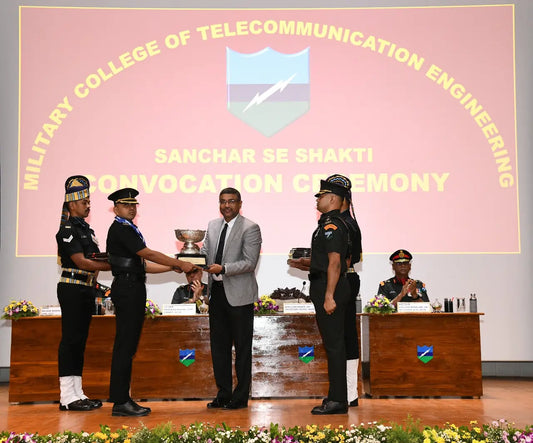MCTE Convocation: Major Krishnapal Singh Leads Signals Engineering Course Graduates