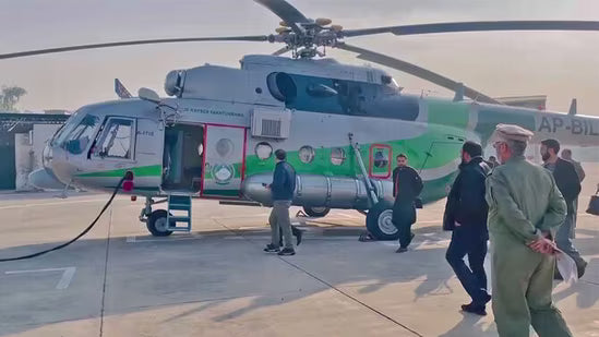 MI-17 Helicopter Crashes in Pakistan Flood Relief Effort, 5 Dead