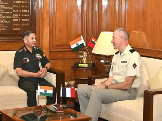 French Army Chief Explores Cooperation on Indian Long-Range Weapon Systems and Battlefield Technologies
