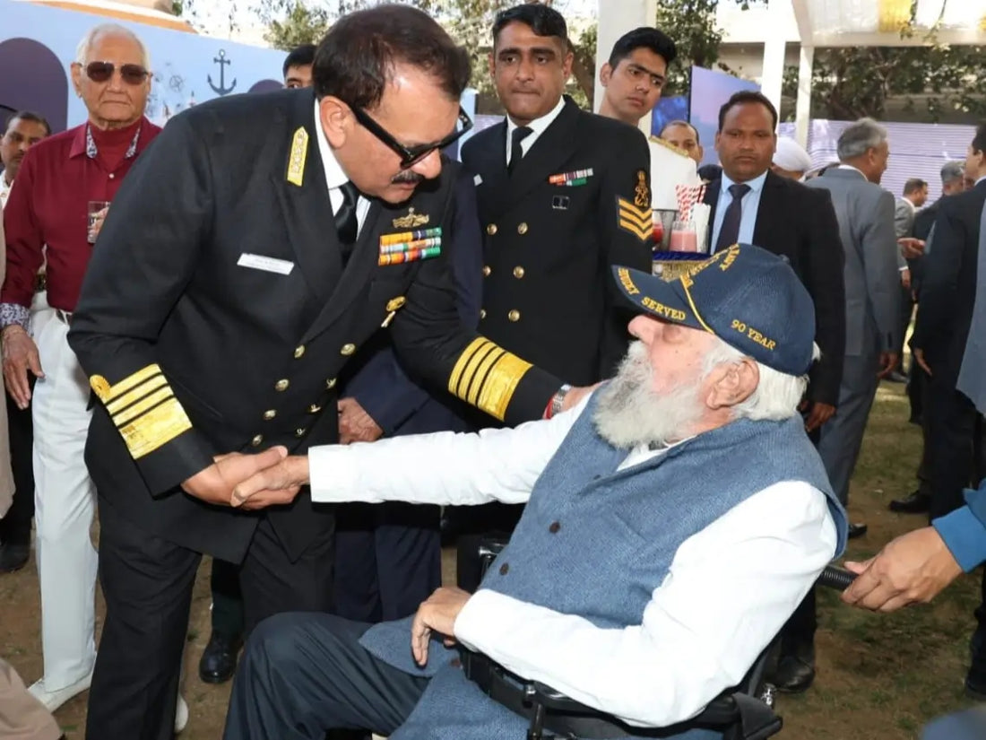 Admiral Dinesh K Tripathi Engages with Naval Veterans at Annual Reunion Samman 2026 in New Delhi