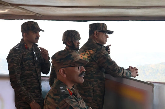 White Knight Corps Commanders Assess Operational Readiness at LoC