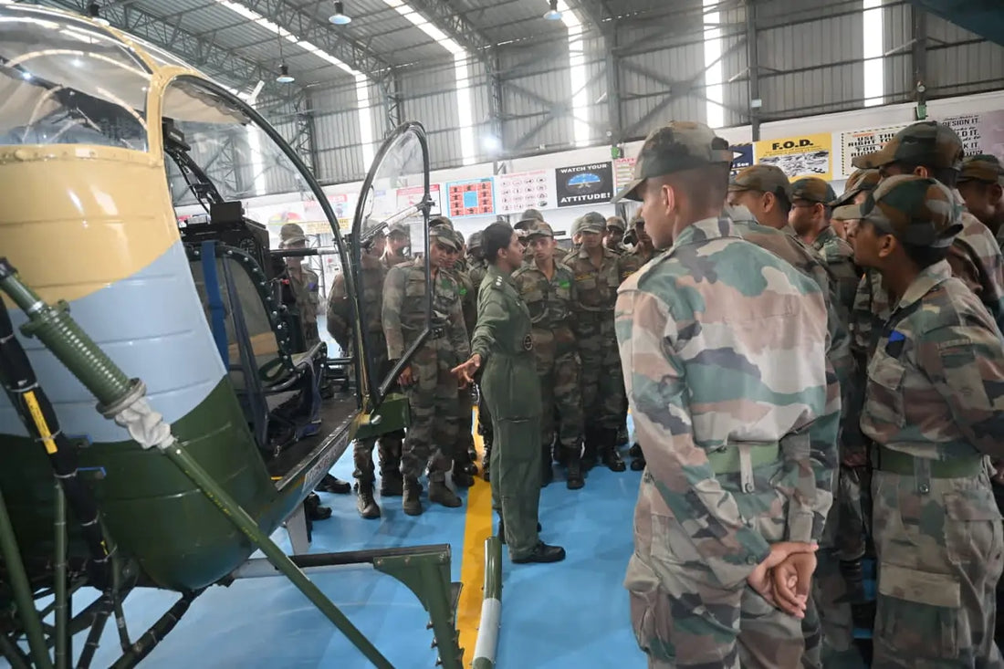 NDA Cadets Engage with Army Aviation Operations in Insightful CAATS Visit