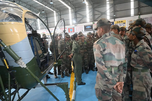 NDA Cadets Engage with Army Aviation Operations in Insightful CAATS Visit