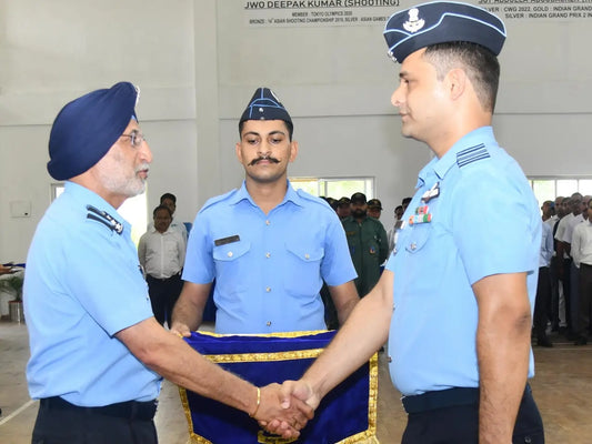 Air Marshal IS Walia Assesses Readiness at Eastern Air Command Base