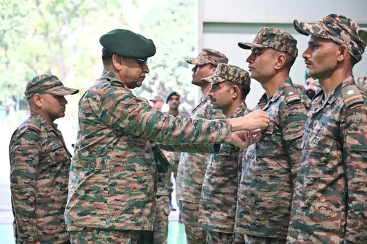 Lt Gen Anindya Sengupta Reviews Golden Key Division’s Combat Readiness, Drone Facility
