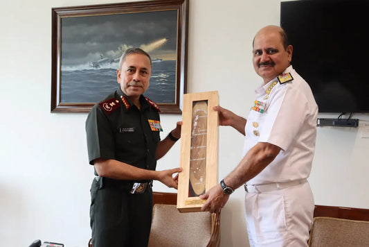 Vice Admiral McCarty Meets CDS to Review Strategic Initiatives at Andaman and Nicobar Command