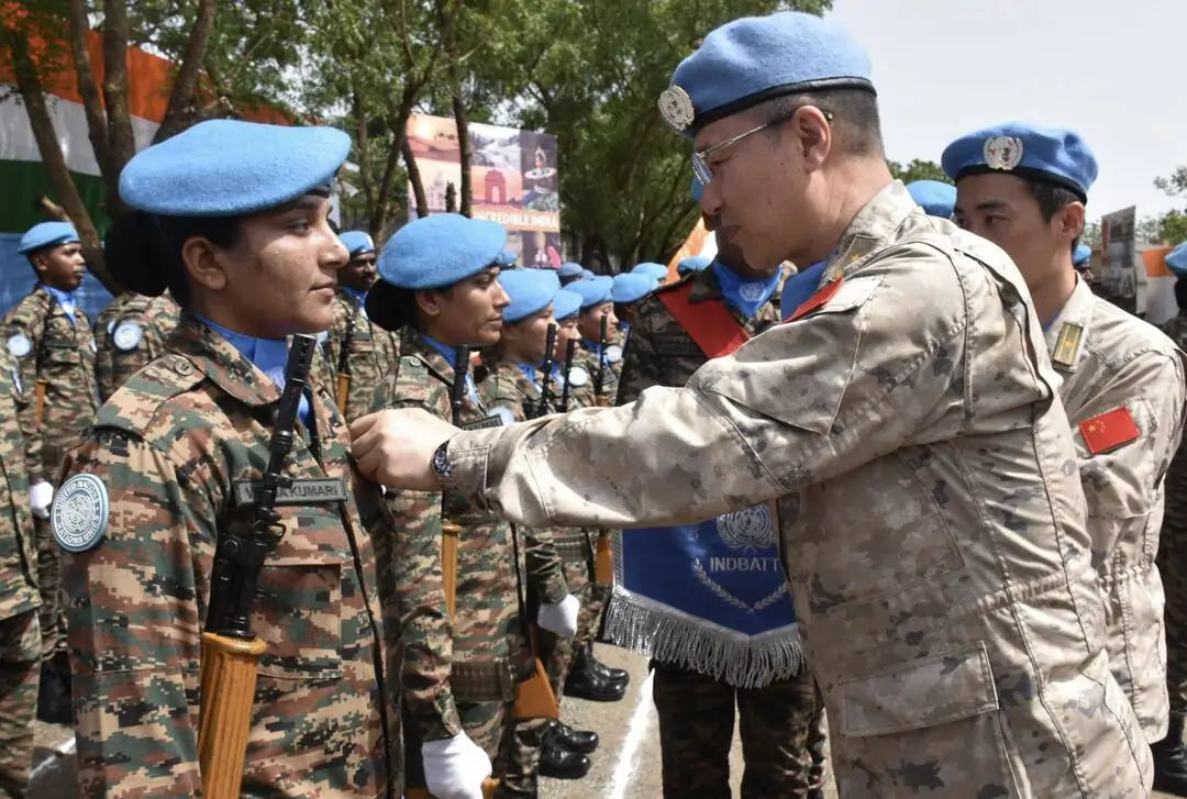 Indian Peacekeepers in South Sudan Honored with UN Medal of Honour