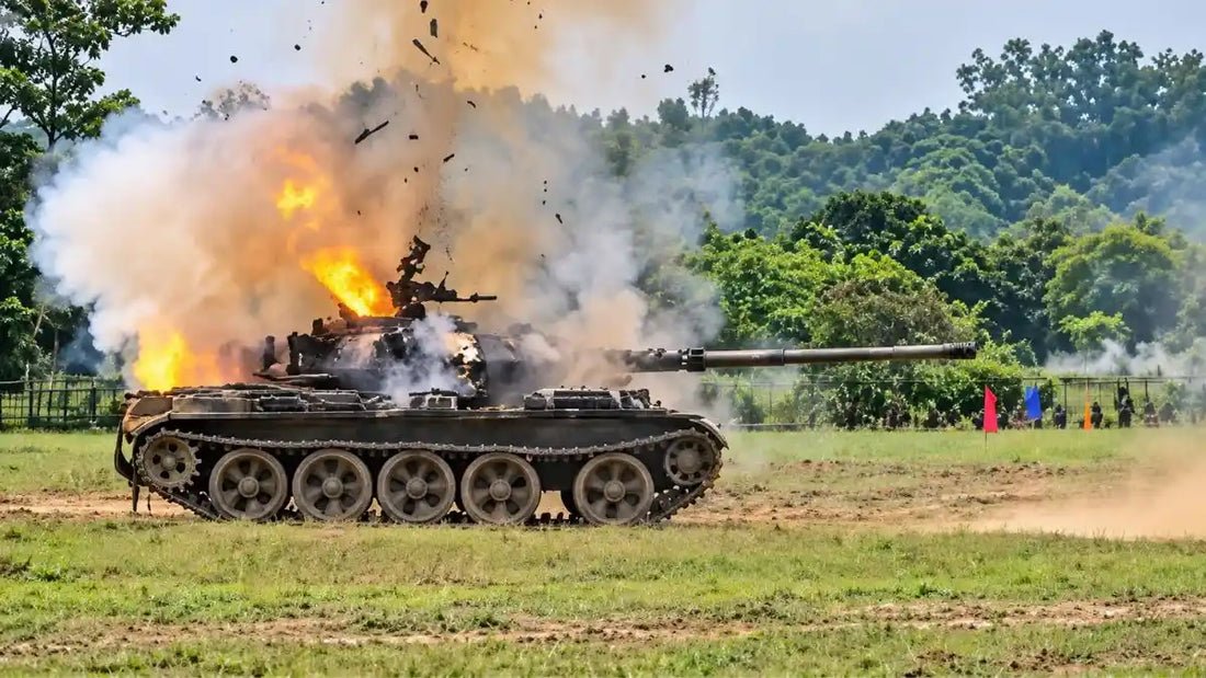 Chinese-origin Type 59 tank explodes during Bangladesh Army live-fire drill, killing two soldiers
