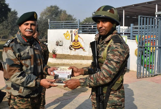 Lt Gen Ajay Chandpuria Evaluates Vajra Corps' Readiness, Advocates for Advanced Tech Integration