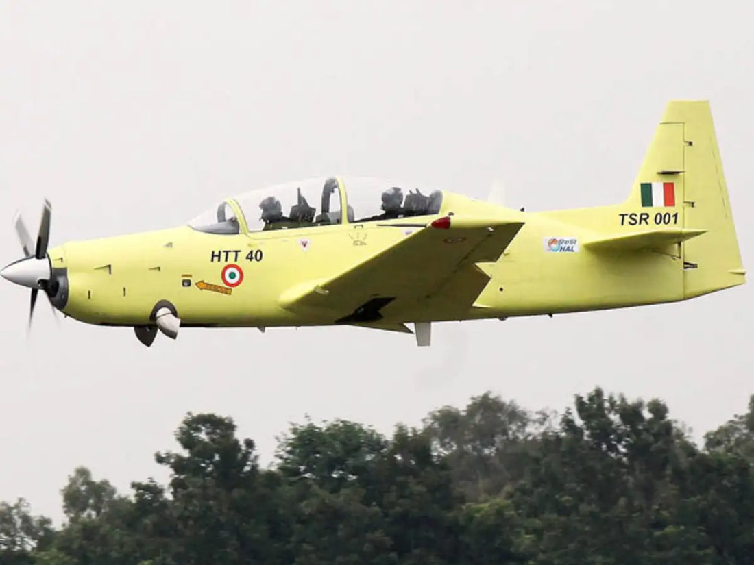HAL Marks Milestone with First Flight of Production HTT-40 Trainer Aircraft