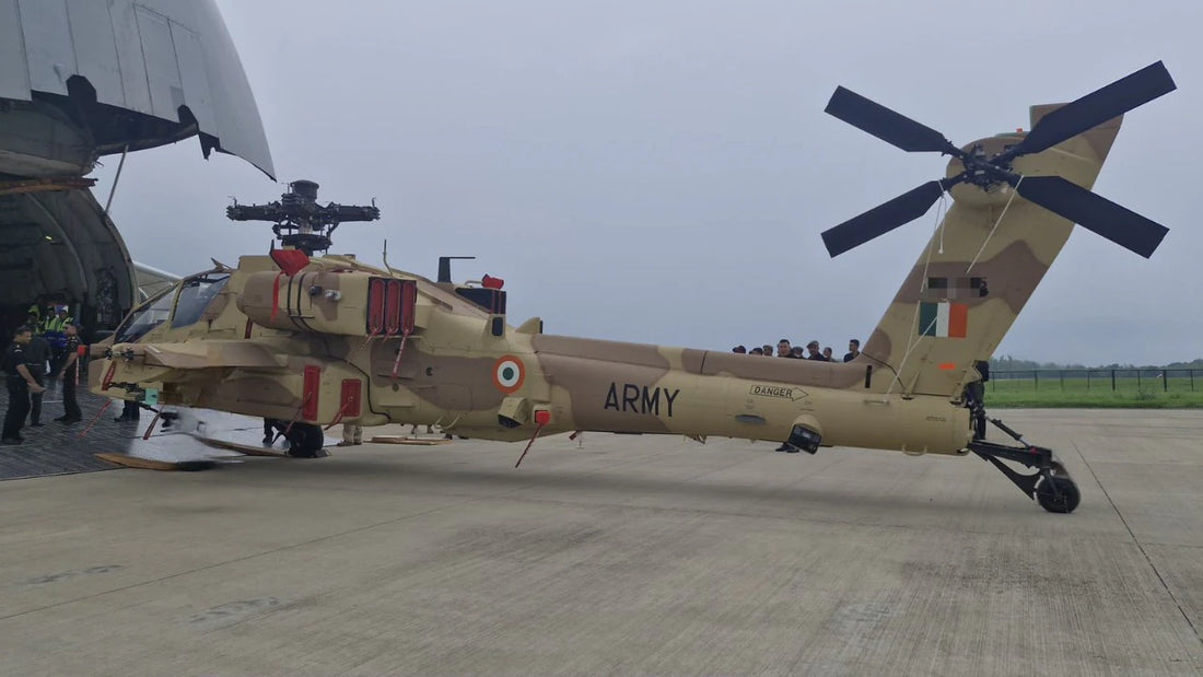 Indian Army Completes Induction of US-Made Apache AH-64E Helicopters