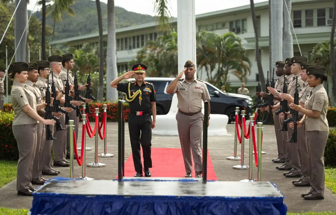 General Upendra Dwivedi Honored at Hawaii; Engages in Defence Talks with US Army Pacific Leadership