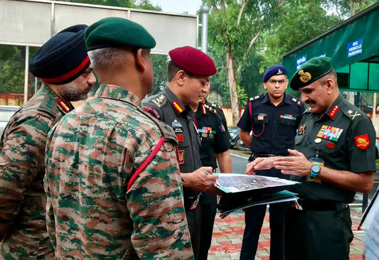 Lt Gen Rajesh Sethi Reviews ECHS Polyclinic Healthcare Facilities at Shakurbasti, New Delhi