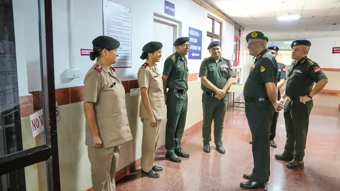 Maj Gen Amul Kapoor Evaluates Healthcare and Operational Standards at Military Hospital Jodhpur