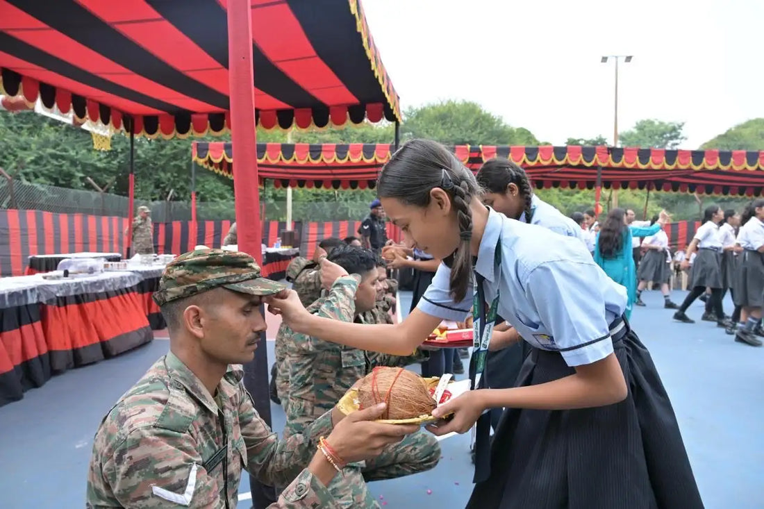 Raksha Bandhan Celebrations at Army War College Highlight Bond Between Students and Soldiers