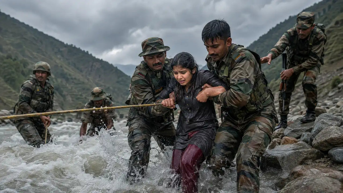 Indian Army Rescues Teenage Girl Swept Towards Pakistan in Poonch’s Mendhar Nala