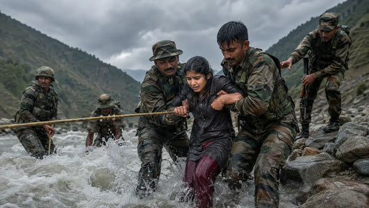 Indian Army Rescues Teenage Girl Swept Towards Pakistan in Poonch’s Mendhar Nala