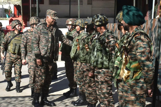 Lt Gen Prasanna Kishore Mishra Assesses Security Readiness in Naushera Sector