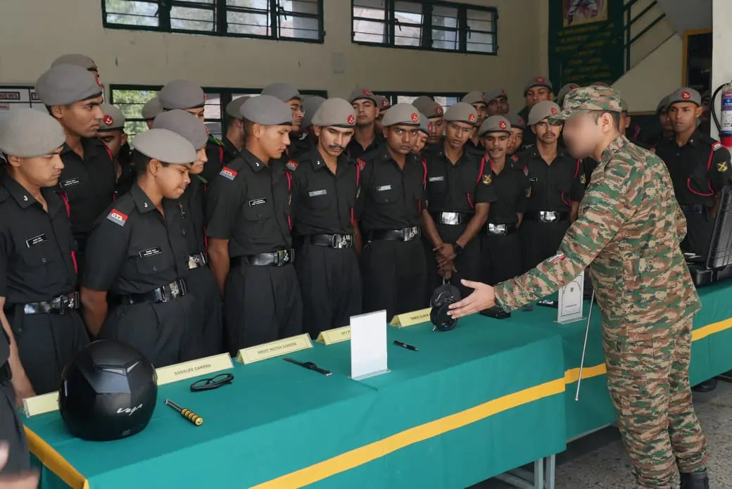 OTA Chennai Cadets Enhance Military Intelligence Skills during Visit to Training School