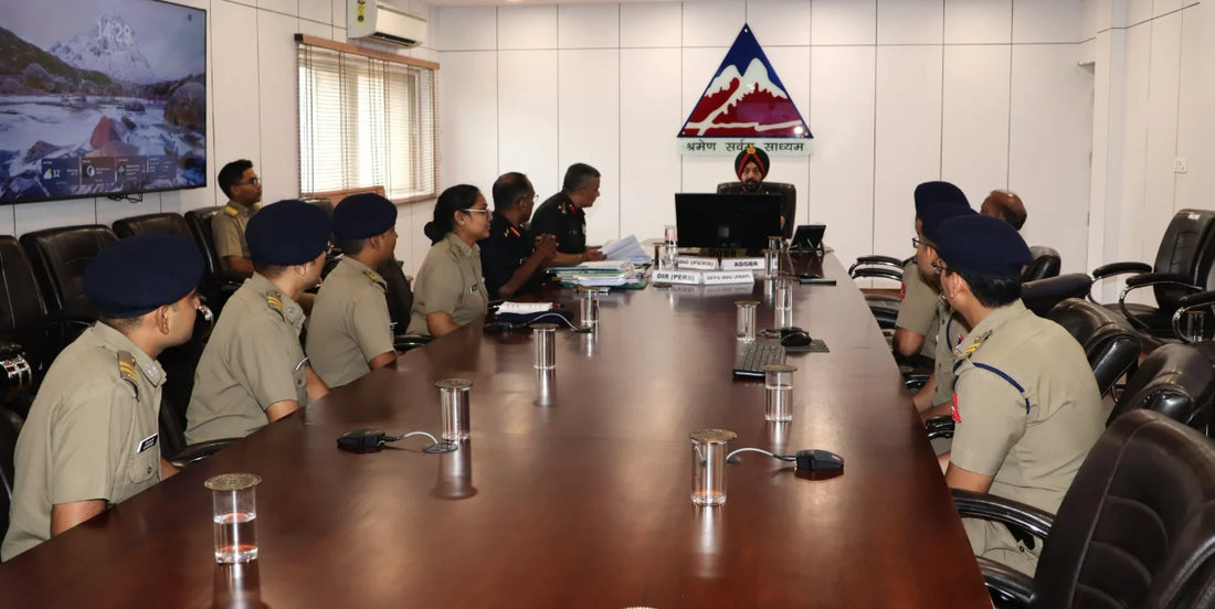 Lt Gen Harpal Singh Welcomes Newly Inducted GREF Officers into BRO