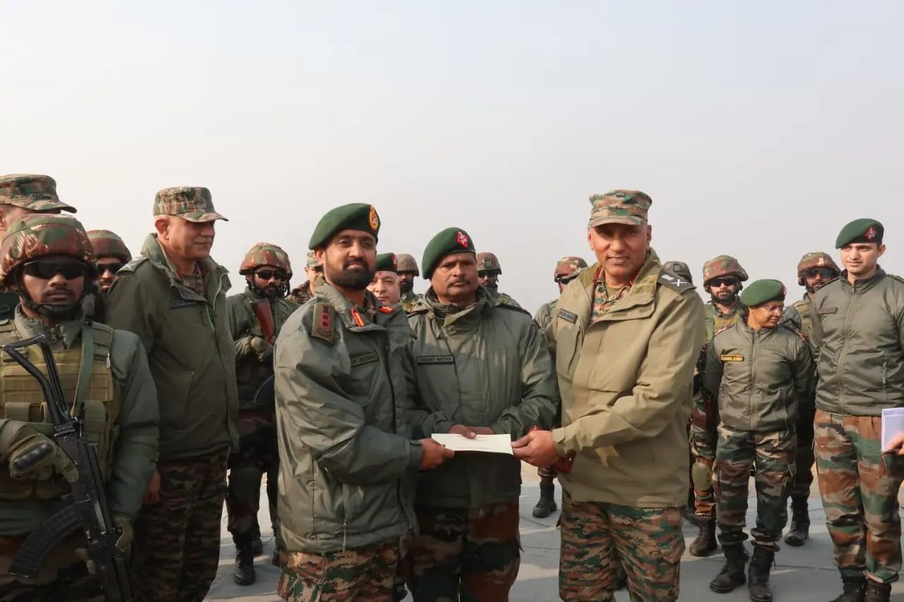 Lt Gen Pratik Sharma Assesses Security and Preparedness of Forces in ...